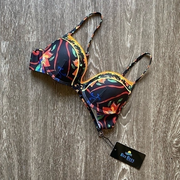 NWT. Reebees push up swim top. Size medium - Picture 1 of 8